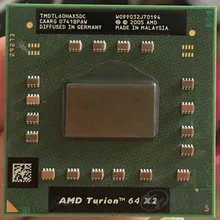 Процессор AMD ноутбук Turion TL-60 процессор TMDTL60HAX5DC 1 м кэш/2,0 ГГц/разъем S1/двухъядерный процессор ноутбука tl60 TL 60