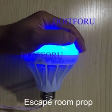 Волшебное обесцвечивание Волшебная красочная сенсорная лампочка, чтобы разблокировать Takagism Приключения Игра реальная жизнь человека Потайная комната побега