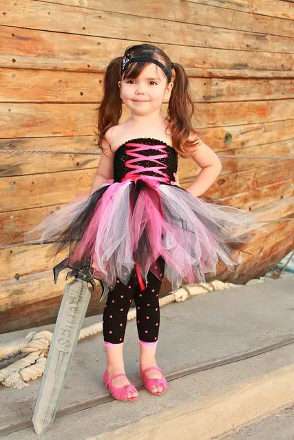 Black Sea Rover The Viking Dress Birthday Outfit Prop Halloween Costume Girl Tutu Funking Pirate Girls Black Sea Rover The Viking Dress Birthday Outfit Prop Halloween Costume Girl Tutu Funking Pirate Girls