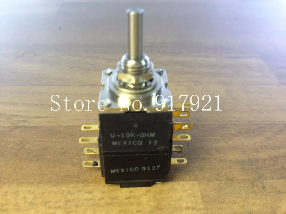 

[ZOB] The United States MOD POT GLAROSTAT import U-10K-OHM potentiometer switch --2pcs/lot