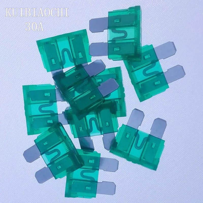 50pcs/lot Medium Car Fuse 30A Auto Car Motorcycle Automotive FUSES APM