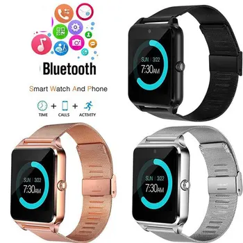 

Smart Watch Sleep Monitor Pedometer Fitness 2G Phone Watch Support SIM TF Card Camera Smartwatch For Men Women Students