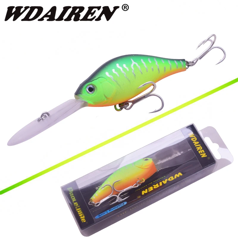 WDAIREN Deep dive Floating Fishing señuelo 10,5 cm 15g Pesca anzuelos pez Wobbler Tackle Crankbait Artificial Japan Hard Bait WD-525 WDAIREN Deep dive Floating Fishing señuelo 10,5 cm 15g Pesca anzuelos pez Wobbler Tackle Crankbait Artificial Japan Hard Bait WD-525