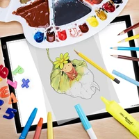 HUION A3 Adjustable LED Light Pad Ultra Thin Graphic Drawing Tablets Copy Board  For Tattoo Stencil Picture Tracing Painting - Image 6