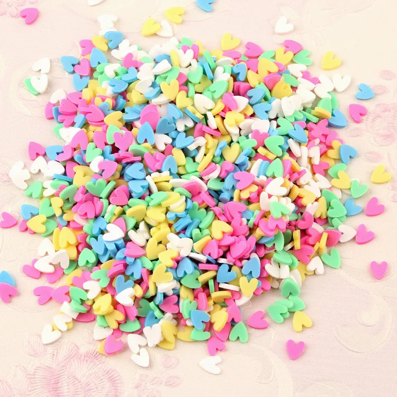 Fake Candy Clay Sprinkles For Filler For Slime DIY Supplies Fake Cake Dessert Mud Particles Decoration Toys 13