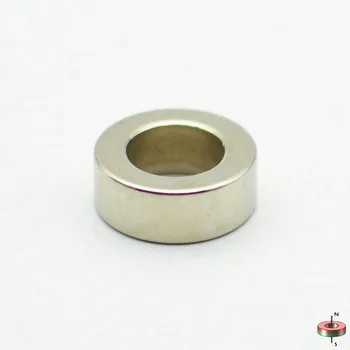 

8-200pcs NdFeB N42SH Magnet Ring OD 17x10x6.5 mm High Working Temperature Axially Strong Neodymium Permanent Rare Earth Magnet