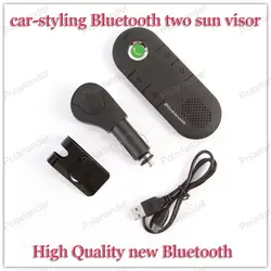 Два гарнитура громкой связи Bluetooth V4.0 во время езды в автомобиле многоточечная Громкая связь Динамик авто-Стайлинг Bluetooth автомобильный