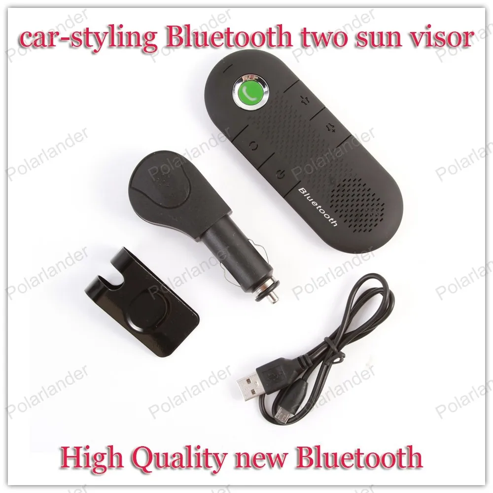 two sun visor Handsfree Kit Bluetooth V4.0 In car Multipoint