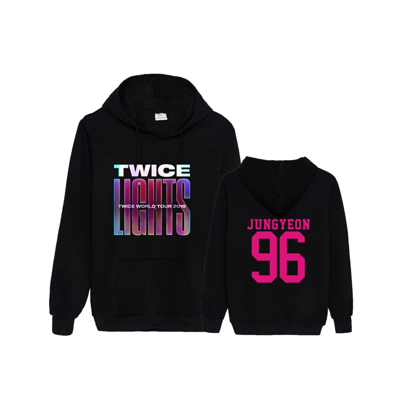  2019 Dropshipping TWICE WORLD TOUR 2019 Concert With Men and Women Hoodies