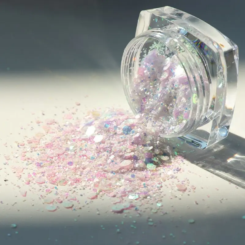 

UV Color Change Mica Powder Sunlight Reactive Sequain Glitter Resin Jewelry DIY Necklace Earring Accessories Jewelry Making Tool