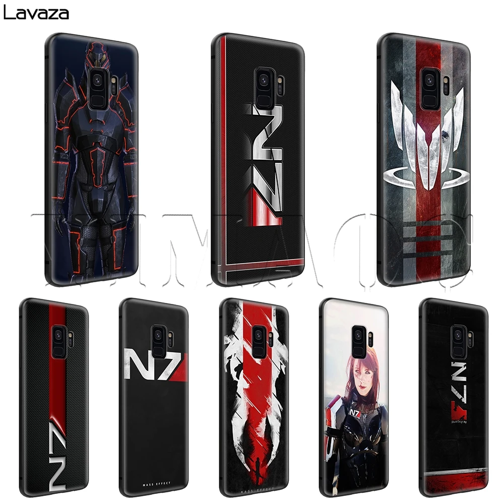 Lavaza N7 Mass Effect чехол для Samsung Галактики S6 S7 край J6 S8 S9 S10 плюс A3 A5 A6 A7 A8 A9 Note 8 9 |