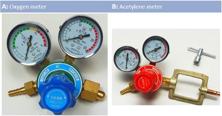 Oxygen Acetylene meter