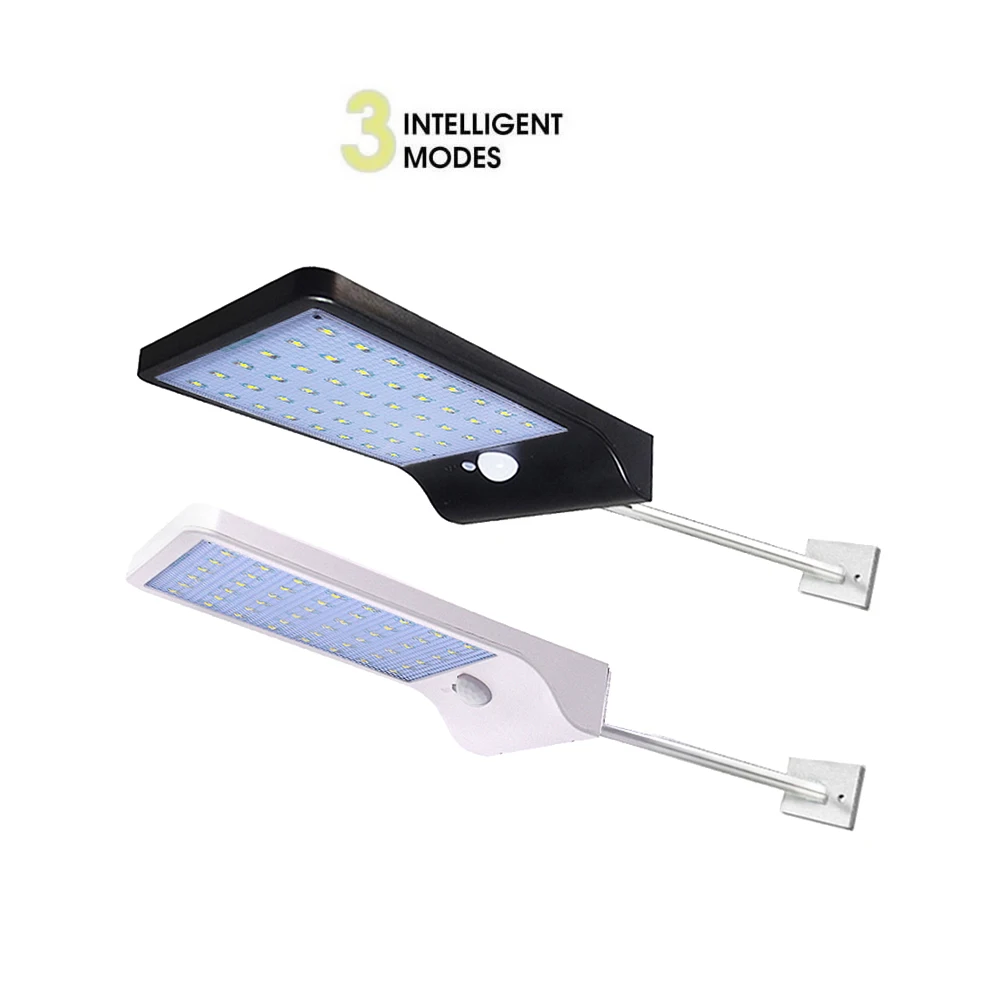 

Aluminum pole 48/36 LED Motion Sensor Garden Decoration Solar Light spot lamp Street Path Yard garage wall waterproof security