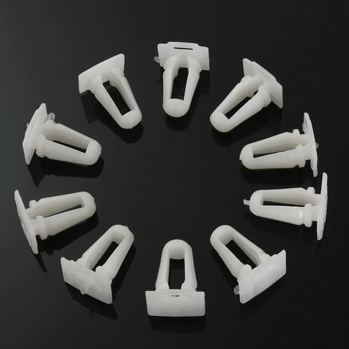 10pcs Door Sill Trim Moulding Fastener Clips Protective Fixing Fastener