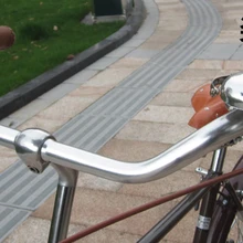 Винтажная ручка для велосипеда, алюминиевый руль для велосипеда 22,2*25,4
