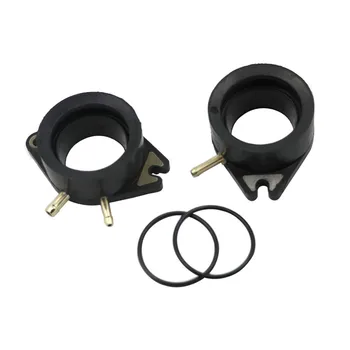 

2 Piece Carburetor Interface Manifold Boots Carburetter Adapters Insulator set For Yamaha VIRAGO 1100 XV 700 750 XV1100 XV920