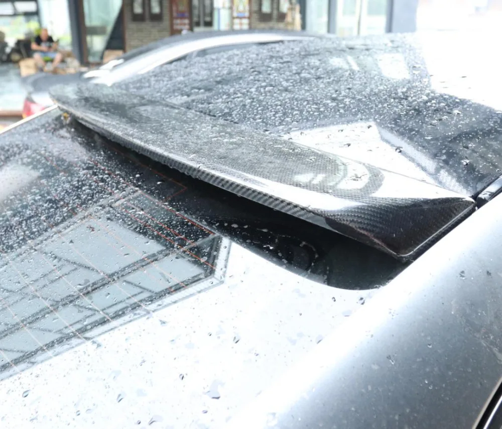 

JINGHANG Carbon Fiber Car Rear Wing Trunk Lip Spoilers For 14-17 Infiniti Q50 Q50S 2014 2015 2016 2017