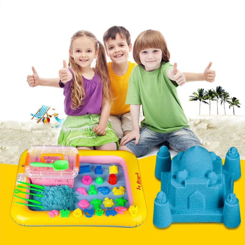 inflatable sand pit
