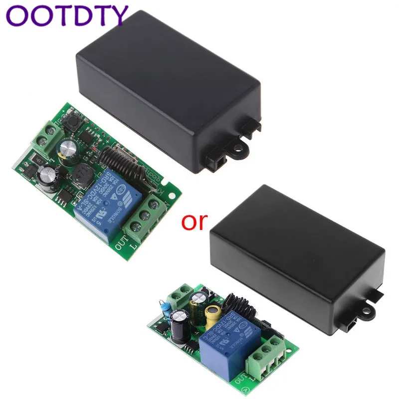 AC 220V 1CH RF 433MHz Wireless Remote Control Switch Module Learning Code Relay | Электроника