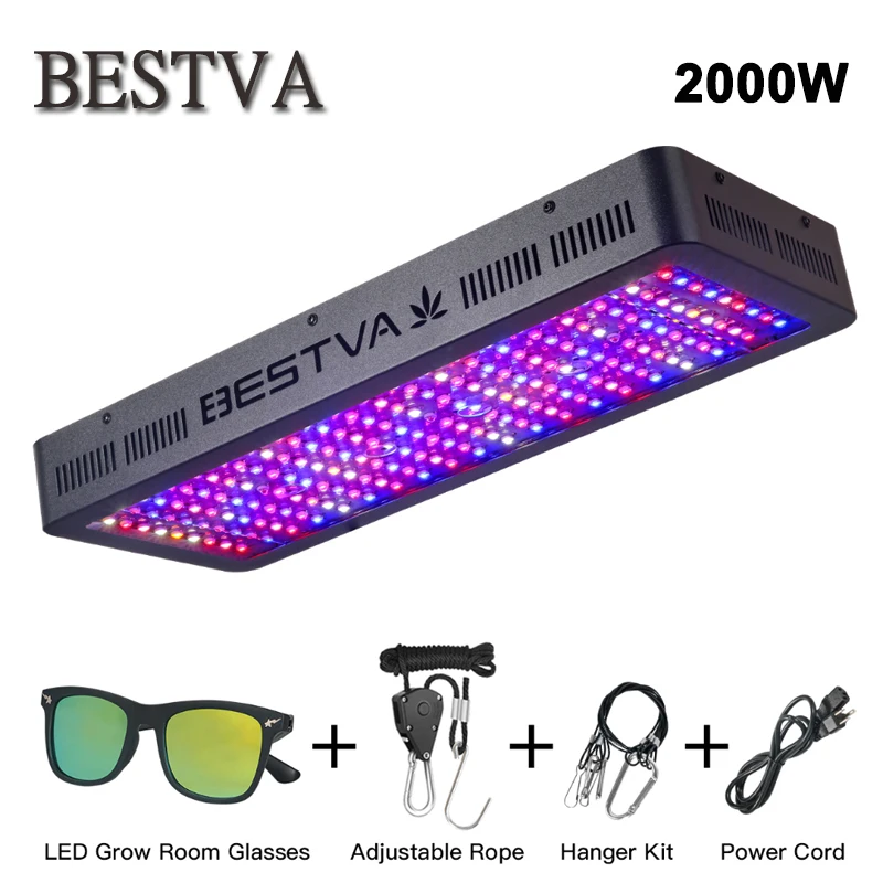 BESTVA 2000W led grow light full spectrum fitolampy for indoor plants
