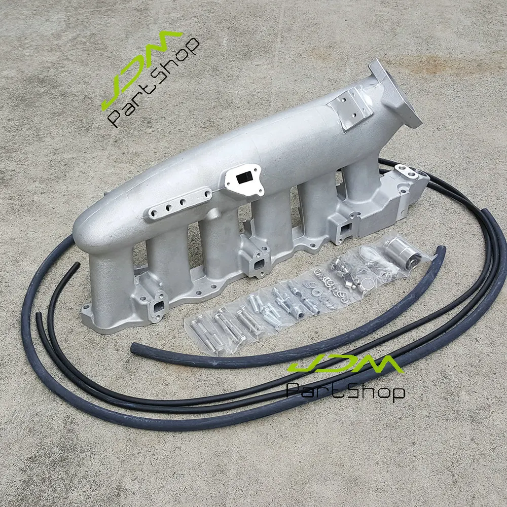 

For Nissan Skyline RB25 RB25DET Intake Inlet Manifold Plenum Chamber Aluminum