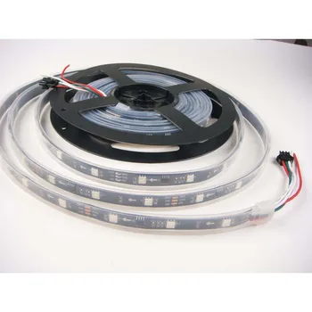 

16.5ft 5M WS2811 30leds/m 150Led Pixels RGB Strip Addressable 150LED DC12V Waterproof IP67