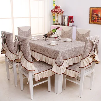 

Eat chair cushion/chair cover/antependium suits, European aristocrat series printed table cloth, factory direct sales