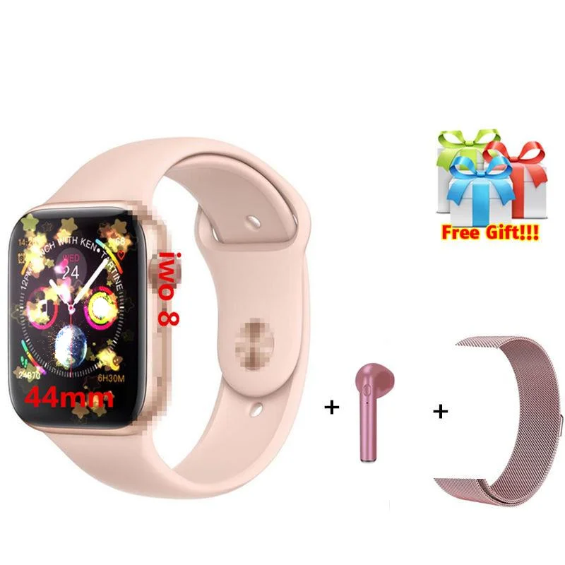  IWO 8 Smart watch 44mm smart watch men women reloj series 4 1:1 SmartWatch Case for iOS Android VS  - 33010187628