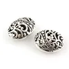 10pcs 11x17x22mm Trendy Tibetan Silver Plated Ellipse Shaped Hollow Spacer Bead DIY Jewelry Making Bracelets ► Photo 2/4