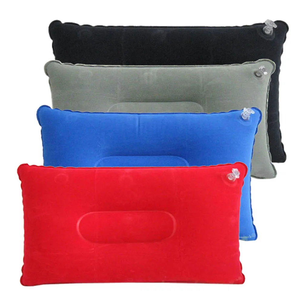 

Portable OutdoorCamping Traveling Beach PVC Inflatable Mattress Inflatable Sleep Pillow Travel Air Mattress Tent Use Accessories