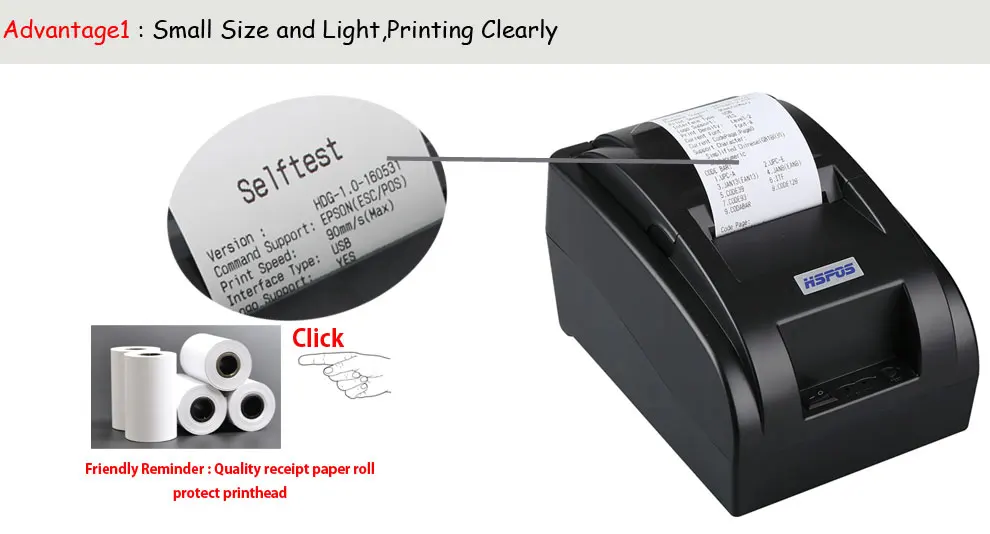 small paper printer