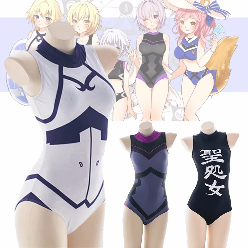 

Japan Swimwear Sukumizu Fate/Apocrypha Cosplay Costume Jack the Ripper Japanese One-Piece Swimsuit School Uniform Bodysuit