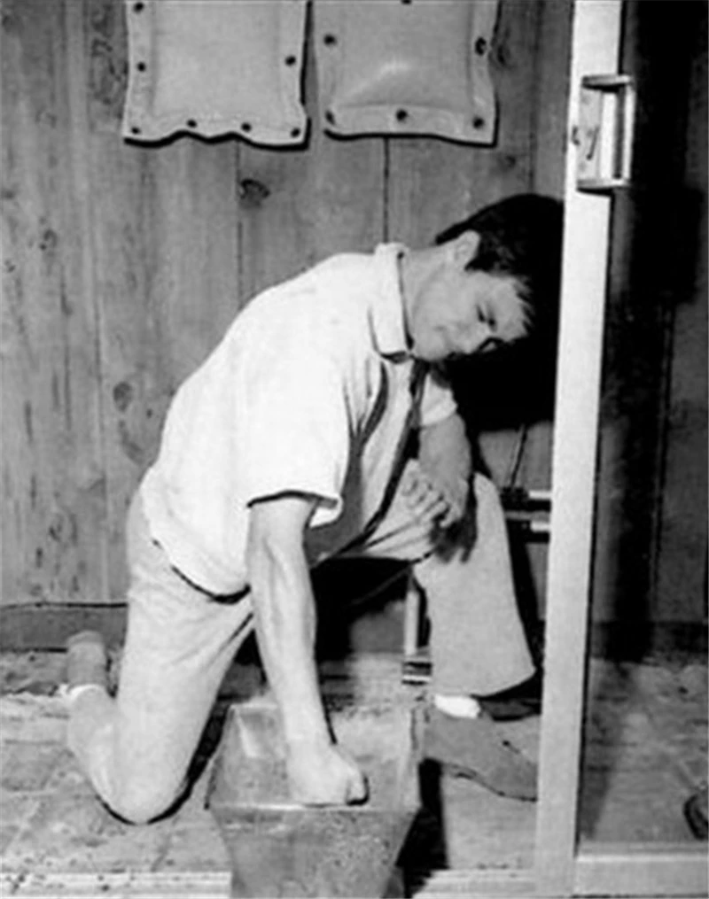 bruce lee punching bag