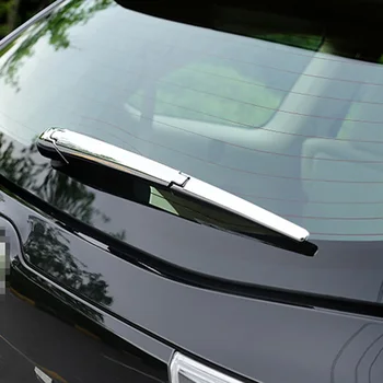 

For Toyota Highlander 2015 2016 2017 ABS Chrome Exterior ABS Chrome Rear Window Wiper Cover Tail Windscreen Decoration Trim 3Pcs