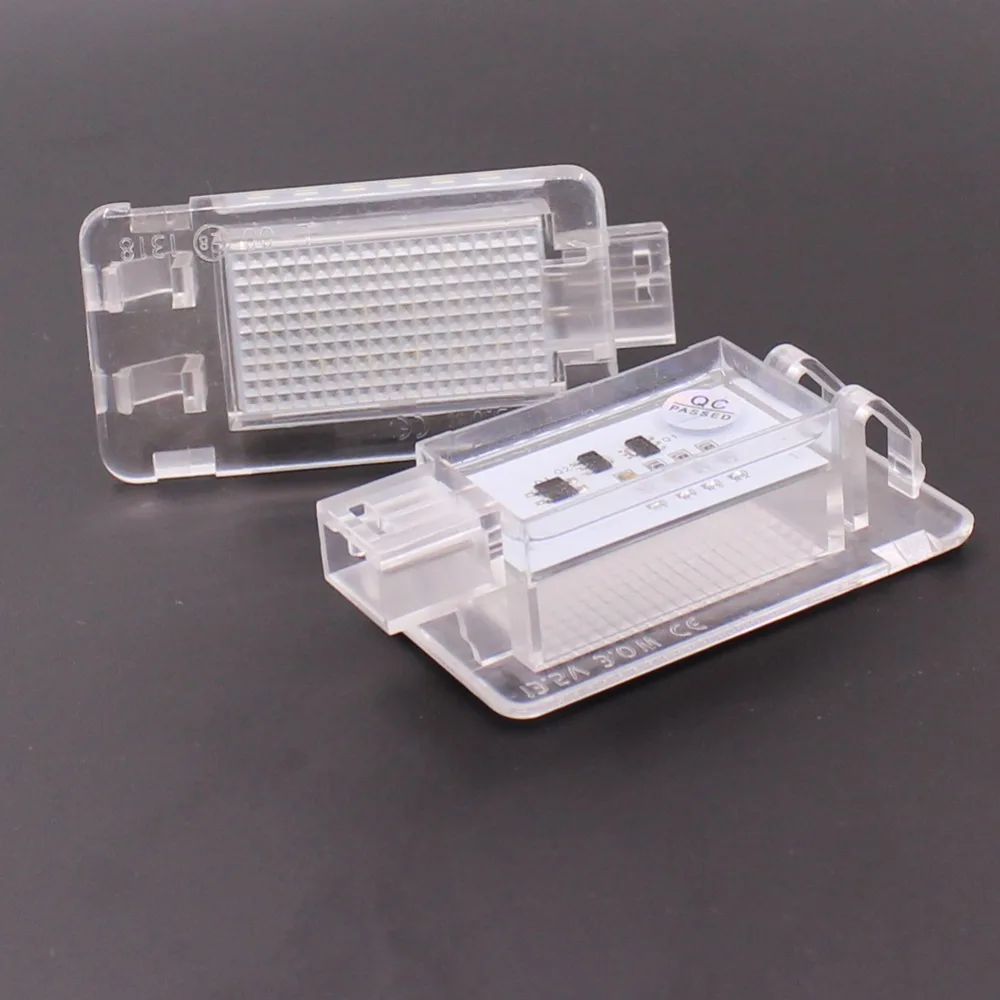

No Error 2PCS Car LED Luggage Compartment Light Trunk Boot Lamp for Volvo S80 V70 xc70 s60 xc90 c70 White