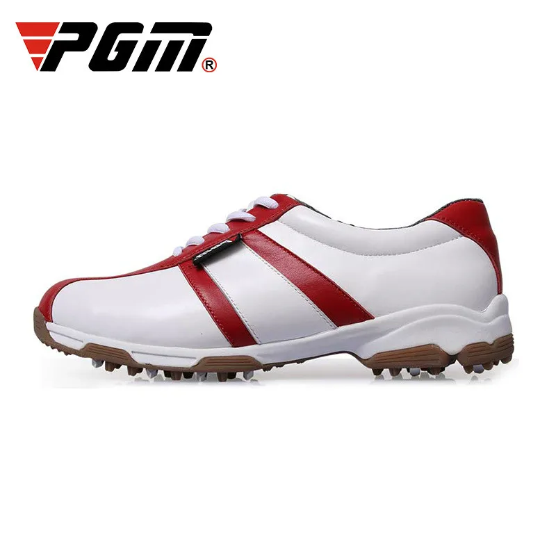 

2018 New Women PGM golf shoes ladies double patented golf shoes waterproof anti-skid double patent sneakers anti-side Yan