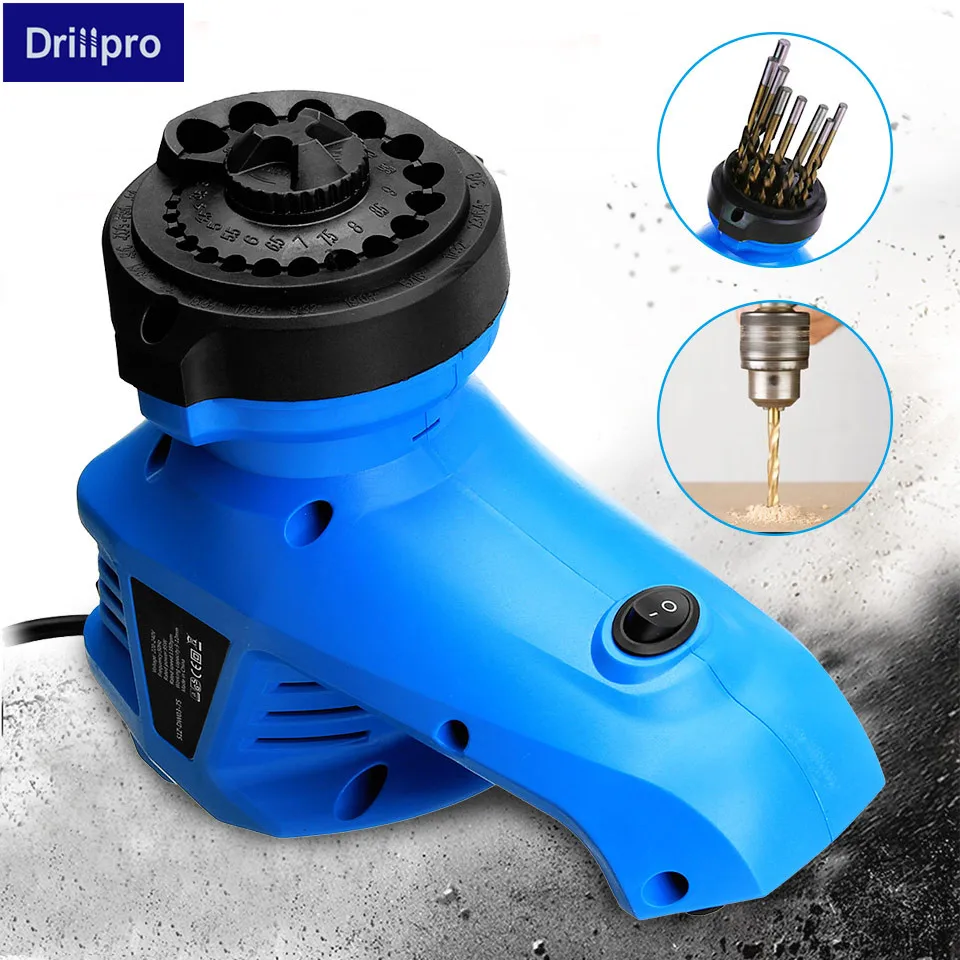 Vente Foret électrique affûteuse foret hélicoïdal rectifieuse perceuse meuleuse perceuse fraiseuse 3 12mm 220V