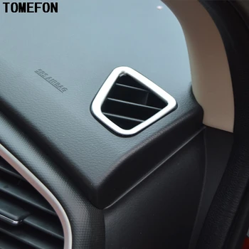 

For Suzuki Sx4 S-Cross Crossover 2014-2016 Auto Accessories Inner Side Front Up Air Condition Air Vent Outlet Cover Trim 2PCS
