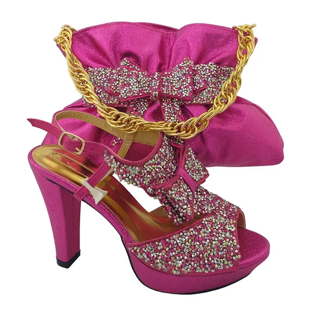 Aliexpress.com : Buy Sweet Lilac color shoes with smart handbag Wedding Shoes and Bag Sets Women