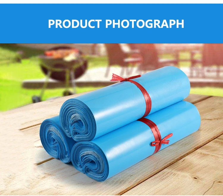 Poly Mailers 7.5x10.5 inch/200*260mm Blue Poly Mailers Envelopes Bags With Self-sealing Strip Poly jiffy Bags pack of 10