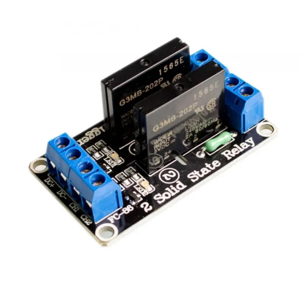 

5v 2 Channel SSR G3MB-202P Solid State Relay Module For