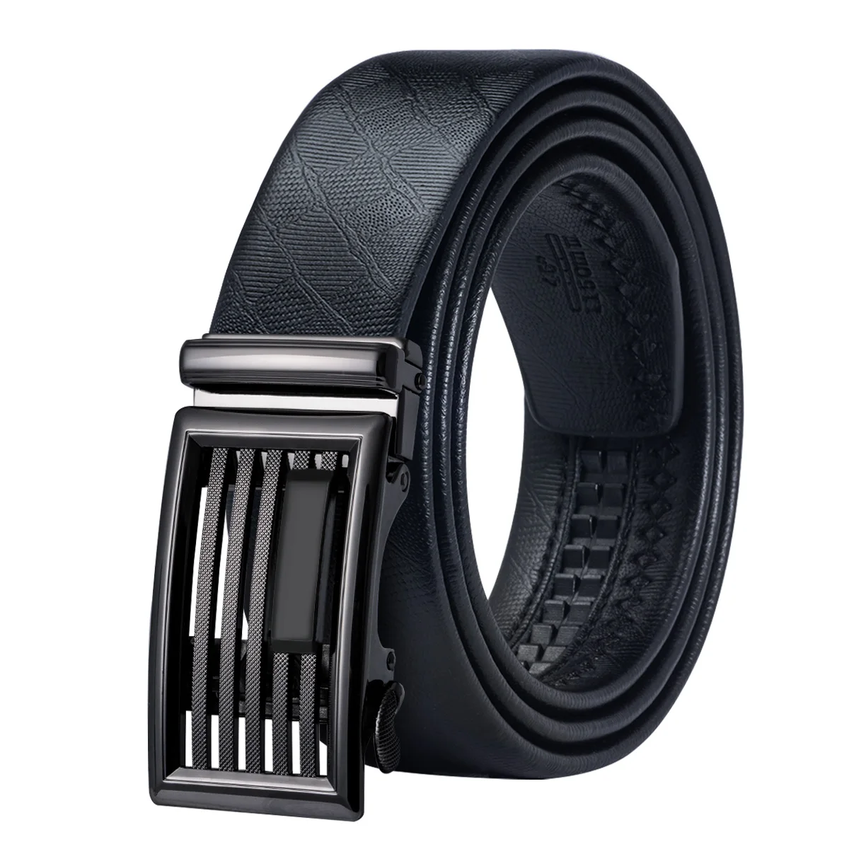 PD 0066 Real Leather Automatic Black Belts For Mens High Quality Cintos