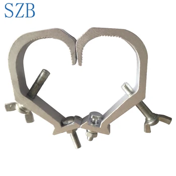 

SZB 20pcs/lot Stage light hook 30kg LED par light clamp Aluminium material DMX moving head light hanging hook/SZB-AC016