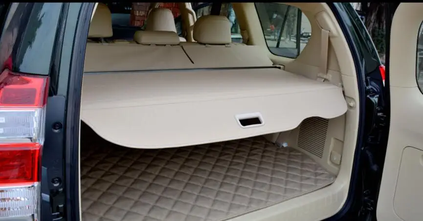Best Offers 1 Pc Cargo Liner Kofferbak Gordijn Gescheiden Blok Mat Voor TOYOTA Prado 2010-2017 Tapijt Interieur Matten Lederen pad Auto-Styling Best Offers 1 Pc Cargo Liner Kofferbak Gordijn Gescheiden Blok Mat Voor TOYOTA Prado 2010-2017 Tapijt Interieur Matten Lederen pad Auto-Styling