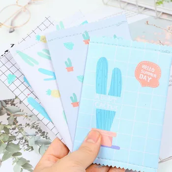 

1 Pcs Kawaii Fresh Dog Cactus PU File Folder Document Filing Bag Coin Bag Stationery Bag for Student Gift