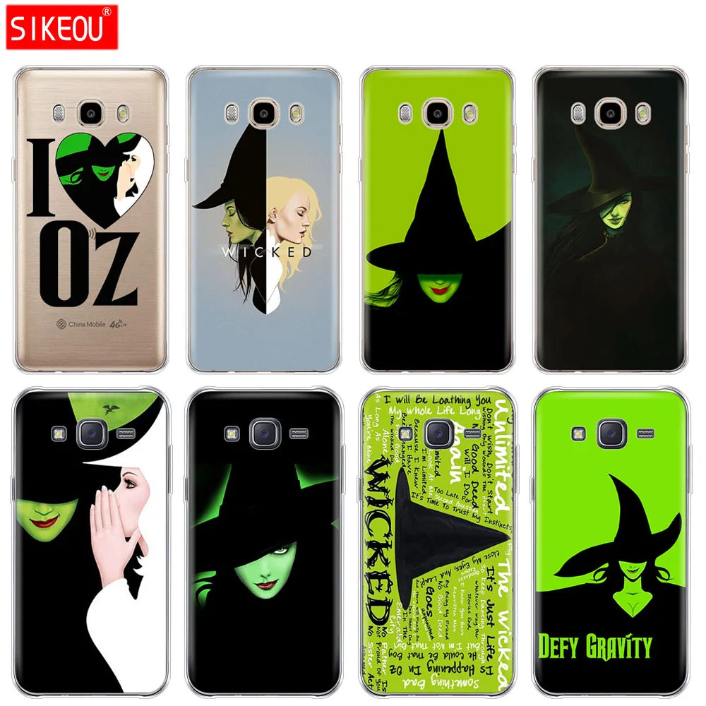 silicone cover phone case for Samsung Galaxy J1 J2 J3 J5 J7 MINI 2016 2015 prime Broadway Musical Wicked Lyrics