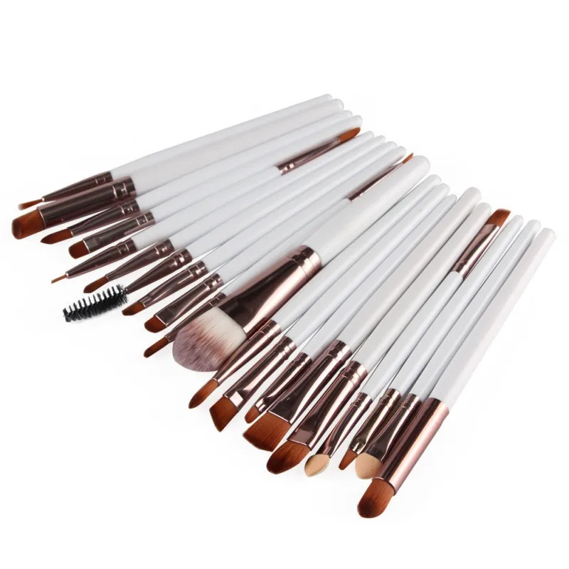

Brand 15pcs Makeup Brushes Synthetic Make Up Brush Set Tools Kit Professional Cosmetics Top Quality