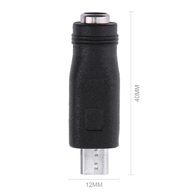 DC 5 5*2 1 мм гнездо к Micro USB папа конвертер питания разъем M/F зарядное устройство