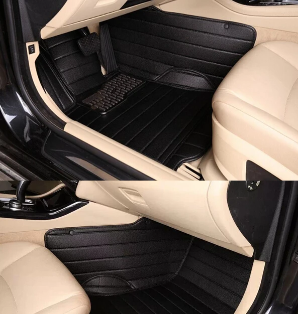 Good carpets! Custom special floor mats for Audi A6 2008 2000 durable waterproof car rugs for