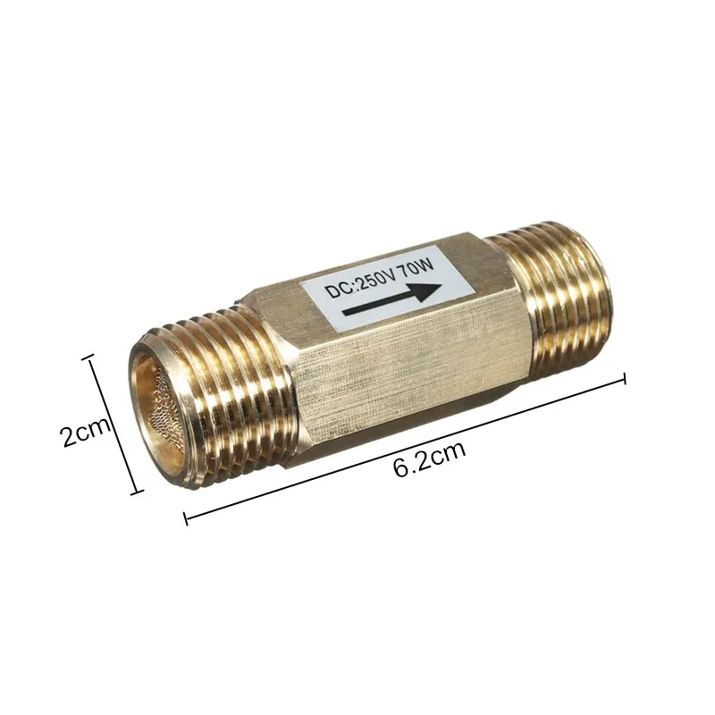 DN15 G1/2 &quotлатунный Датчик потока медный жидкости с эффектом холла переключатель